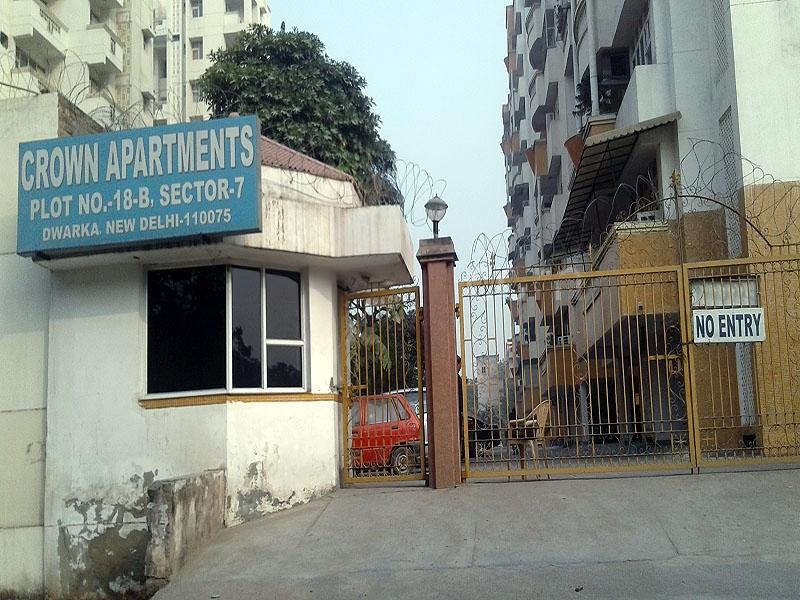 3 bhk flat for rent in Crown Residency Sector 7 Dwarka, Delhi 