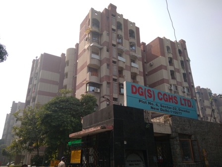 2 bhk flat for sale in DGS Apartment sector 22 Dwarka 