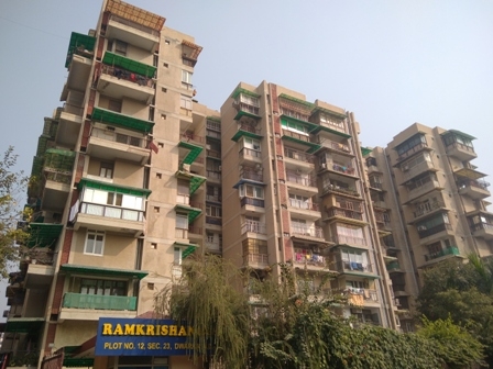 3 bhk flat for sale in Ram Krishna CGHS Sector 23 Dwarka, Delhi