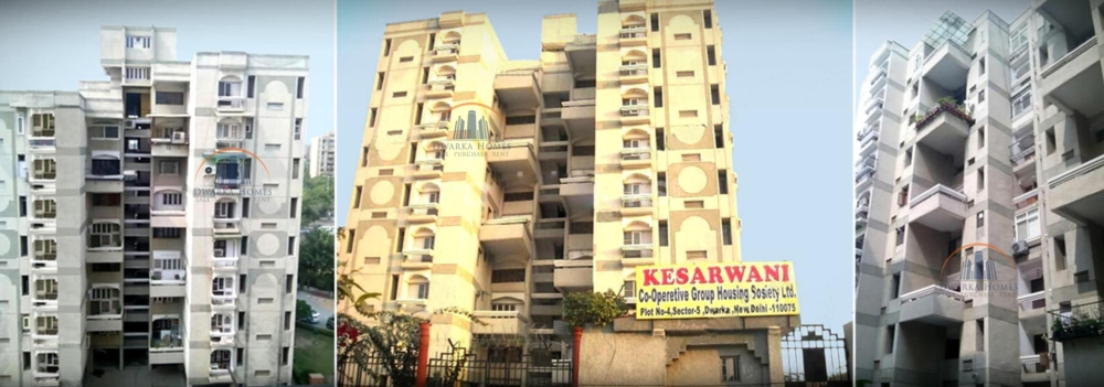 3 bhk flat for sale in Kesarwani Apartment Sector 5 Dwarka Delhi